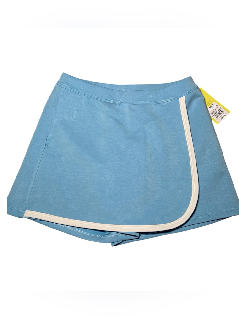 All in Motion Girls Airy Sleek Skort Size L 10/12 Blue Athletic Tennis NWT